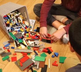 47 things we don t buy as a minimalist family, Kids playing with legos