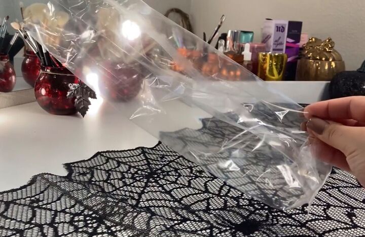 how to make gift baskets for under 10 using only dollar tree items, Clear cellophane gift bag