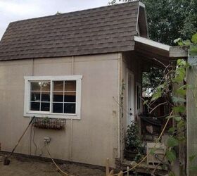 tiny house faqs why we built a tiny home how much it cost more, Shed before the tiny house conversion