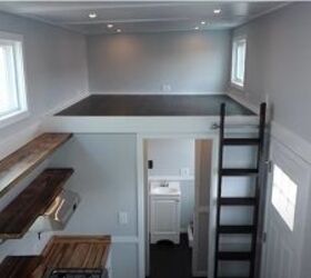 take a tour of this tiny house designed for homestead living, Second loft