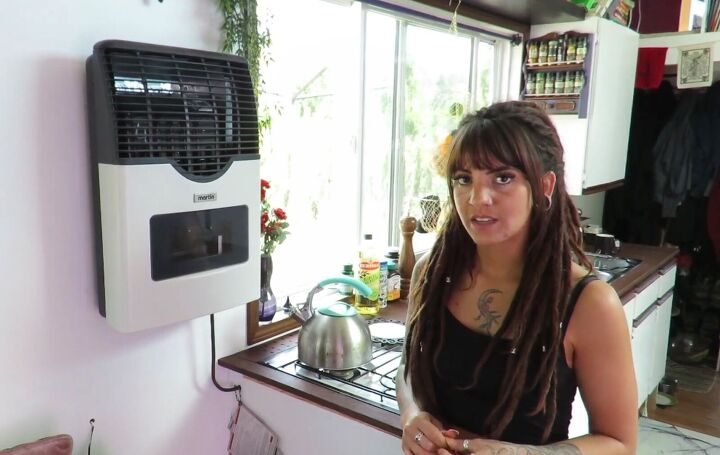 take a tour of the interior of our tiny house on wheels, Powering a tiny house with propane