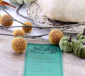 how to create a cozy thanksgiving table, Let your guests know what being served with these free printable menu cards