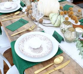 how to create a cozy thanksgiving table, Thanksgiving tablescapes made simple