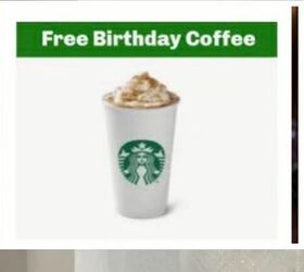 the 9 best birthday freebies from major retailers, Starbucks drink birthday freebie