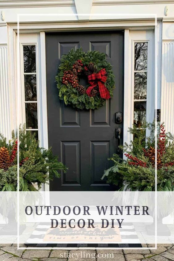 winter gardening with outdoor planters for the front porch, Winter Gardening with Outdoor Planters