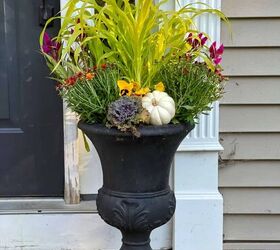 19 easy to find plants for fall garden containers, Fall Container Garden Idea