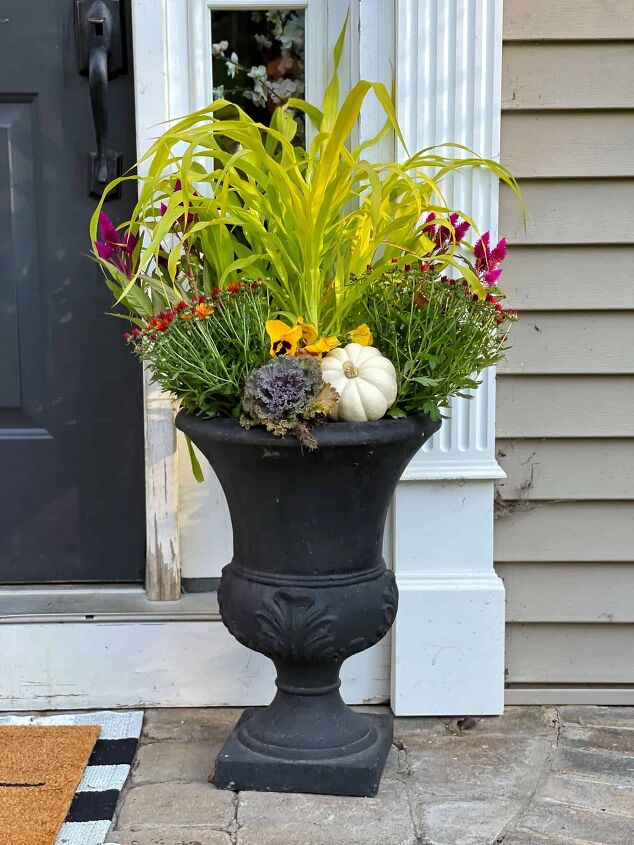 19 easy to find plants for fall garden containers, Fall Container Garden Idea