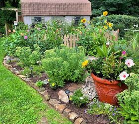 container garden basics for the beginner, Before and After Garden Shed