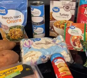 how to feed a family of 4 for thanksgiving on a budget of 15, Ingredients for the budget Thanksgiving dinner