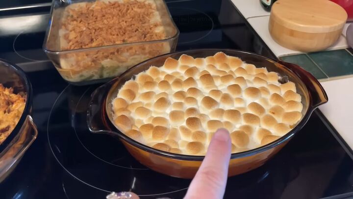 how to feed a family of 4 for thanksgiving on a budget of 15, Sweet potato and marshmallow casserole
