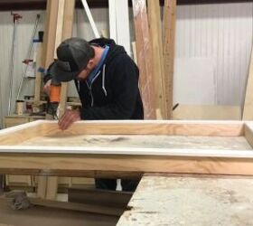 how to install tiny house windows in 8 easy steps, Sanding down the frame