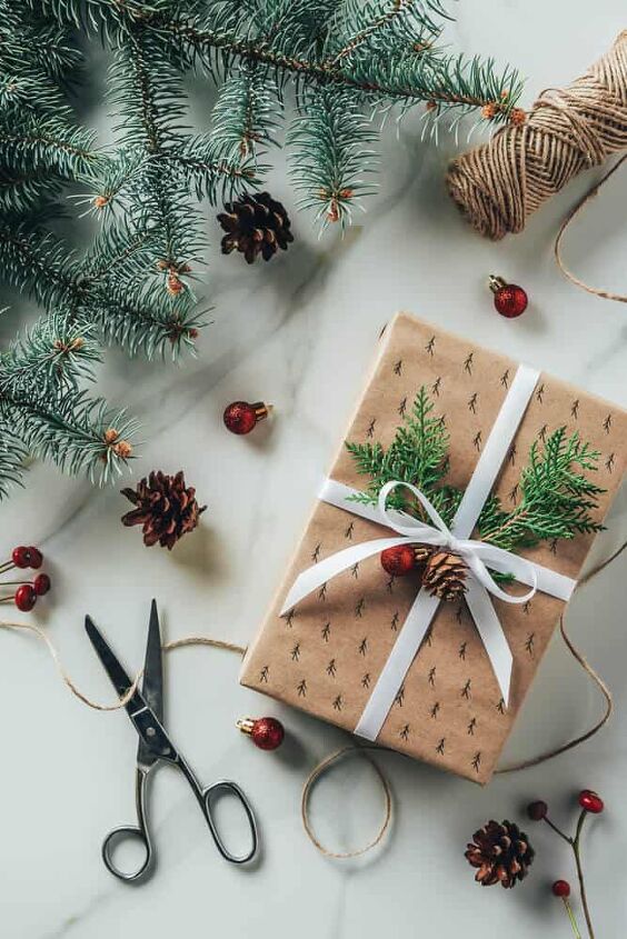 18 minimalist christmas gift wrapping ideas