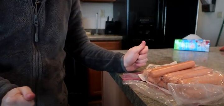 tips for freezing meat how to bulk buy package meat in the freezer, Freezing hot dogs