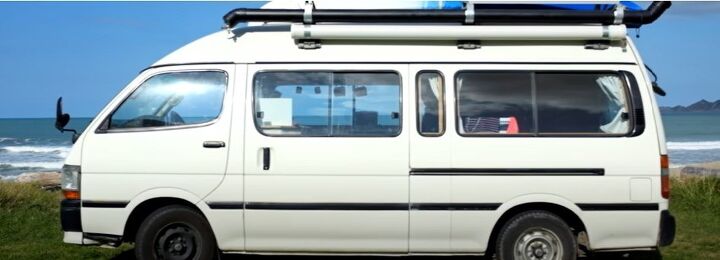 take a tour inside our diy toyota hiace camper van, Toyota HiAce camper