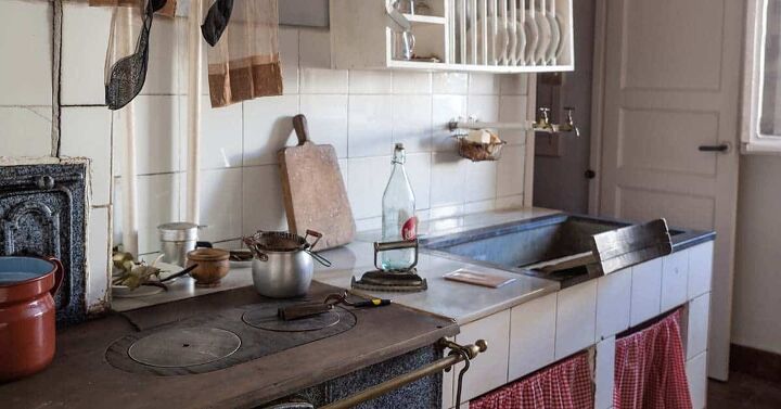 30 best frugal living tips from the great depression to use today, A vintage hearth and kitchen space