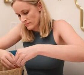 3 diy basket makeover ideas you can do easily on a budget, Tying on the tassels