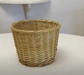 3 diy basket makeover ideas you can do easily on a budget, Simple basic basket for the DIY