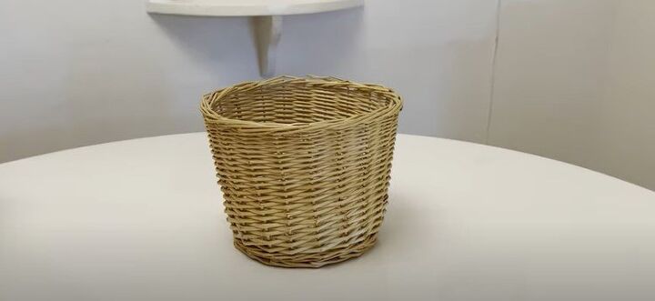 3 diy basket makeover ideas you can do easily on a budget, Simple basic basket for the DIY