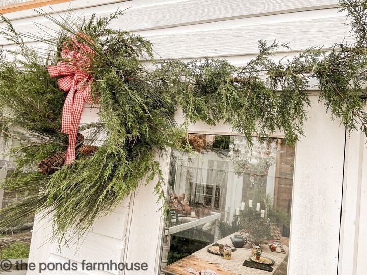 how to use greenery for christmas diy projects