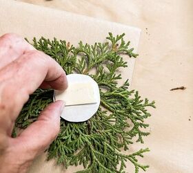 how to use greenery for christmas diy projects, Double Stick Tape for attaching DIY projects to packages