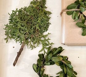 how to use greenery for christmas diy projects, Greenery for Christmas DIY Crafts for Christmas Boxwood and Cedar Ideas