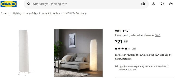 the 8 worst ikea products you should never buy, VICKLEBY floor lamp