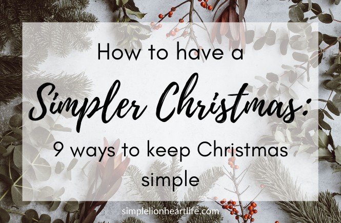 simple christmas everything you need to simplify the holidays, Photo by Annie Spratt on Unsplash