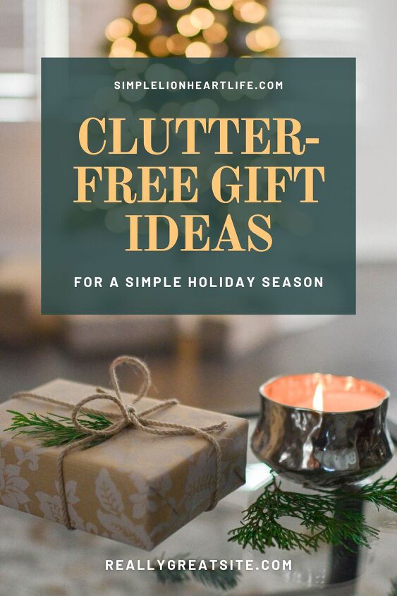 clutter free gift ideas for a simple holiday season, Photo by Element5 Digital on Unsplash