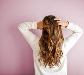 home remedies for split ends, Two Ingredient Rinse to Remove Product Buildup From Hair