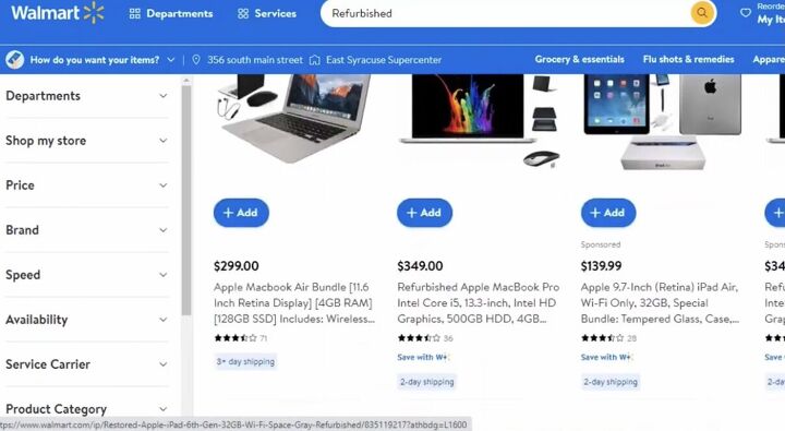 10 online walmart shopping secrets that only employees know about, Buying refurbished items on walmart com