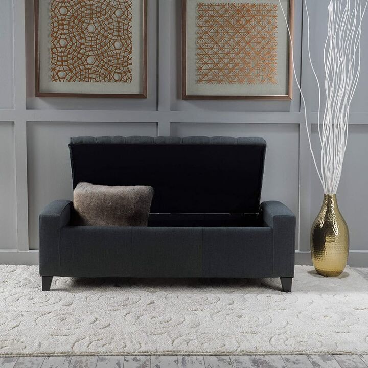 10 simple yet brilliant storage ideas you need to know about, Image Amazon Christopher Knight Home Hikaru Storage Ottoman