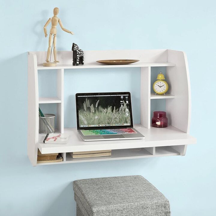 10 simple yet brilliant storage ideas you need to know about, Image Amazon Haotian Home Office Desk Workstation