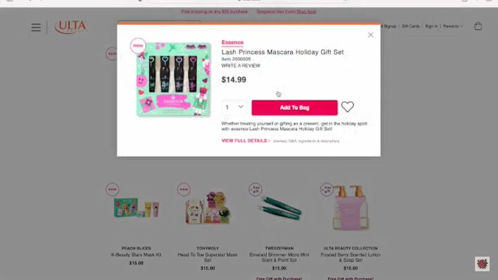 the ultimate ulta gift guide for christmas 2022, Mascara gift set by Essence