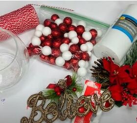8 festive dollar tree christmas diys craft projects, Materials for the DIY Christmas candles