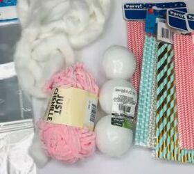 8 candy themed diy dollar tree christmas crafts, Materials for the cake pop ornament