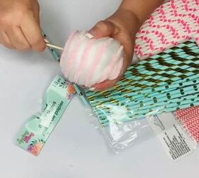 8 candy themed diy dollar tree christmas crafts, Making the cake pop ornament