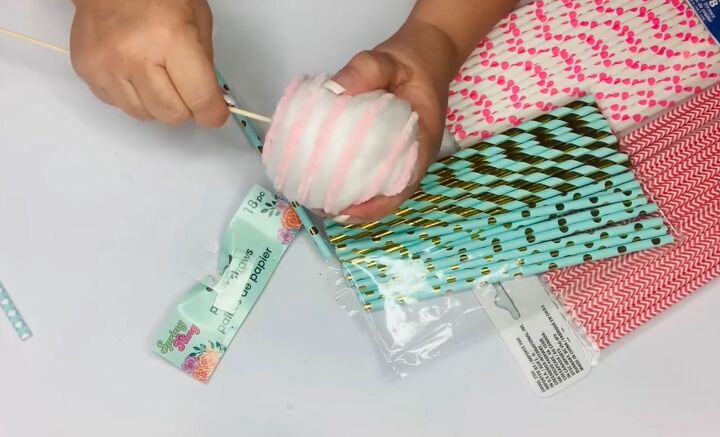 8 candy themed diy dollar tree christmas crafts, Making the cake pop ornament