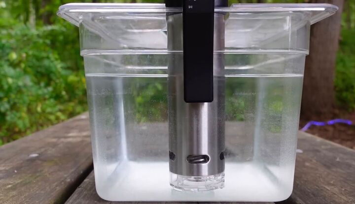 we dumped out grill for this game changing rv kitchen gadget, How to use a sous vide