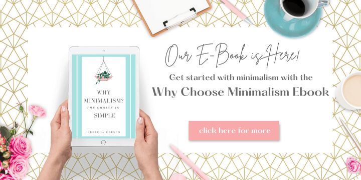 35 minimalist tips for beginners, minimalism ebook