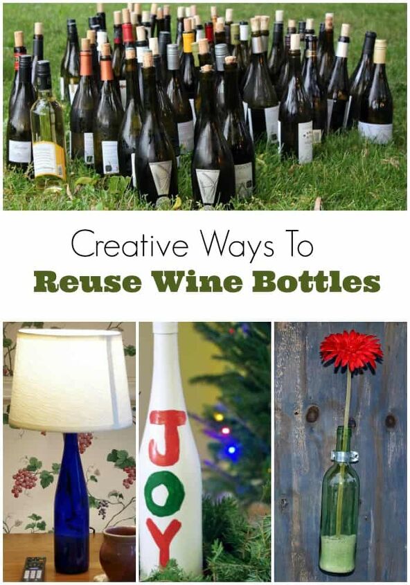 10 creative ways to reuse wine bottles