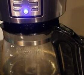 8 budget friendly vinegar hacks for cleaning your home, Cleaning a coffee pot with vinegar