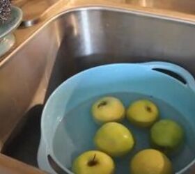 8 budget friendly vinegar hacks for cleaning your home, Washing apples with vinegar