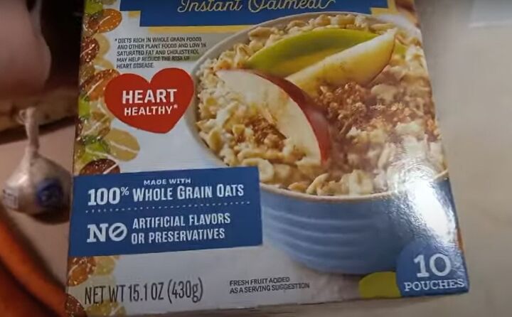 what to eat on an extreme grocery budget of 1 per person per day, Oatmeal