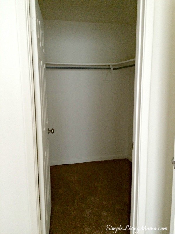 downsizing what why and how, Walk In Closet