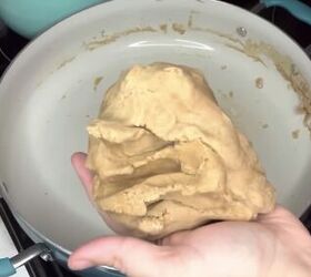 how to make gingerbread playdough as frugal gift for kids, Gingerbread playdough