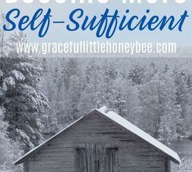 18 easy ways to become more self sufficient, Old barn in the snow