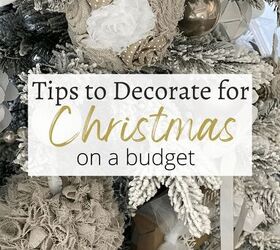 seven ways to decorate for christmas on a budget