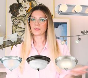 11 common things that make your home look cheap, Builder grade lights
