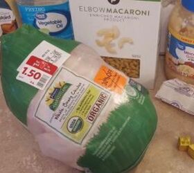 2 easy comforting cheap casseroles for large families, Ingredients for the chicken and broccoli pasta bake