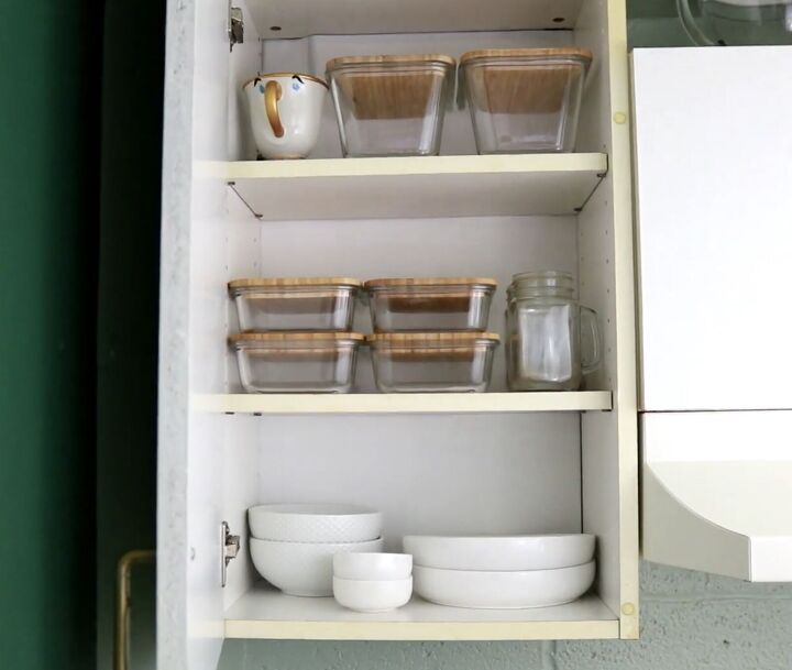 small kitchen organization tour pantry cabinets drawers more, Kitchen cabinet organizers